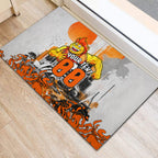 Personalised Greater Western Sydney Giants City Of Football Team Rubber Doormat Sydney City Skyline Illustration Sport Fan