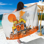 Personalised Greater Western Sydney Giants City Of Football Team Sarong Sydney City Skyline Illustration Sport Fan