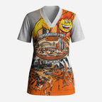 Personalised Greater Western Sydney Giants City Of Football Team Scrub Top Sydney City Skyline Illustration Sport Fan