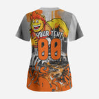 Personalised Greater Western Sydney Giants City Of Football Team Scrub Top Sydney City Skyline Illustration Sport Fan