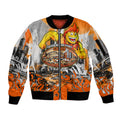 Personalised Greater Western Sydney Giants City Of Football Team Sleeve Zip Bomber Jacket Sydney City Skyline Illustration Sport Fan