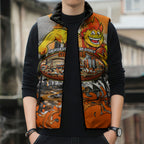 Personalised Greater Western Sydney Giants City Of Football Team Sleeveless Puffer Jacket Sydney City Skyline Illustration Sport Fan