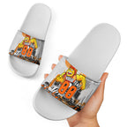 Personalised Greater Western Sydney Giants City Of Football Team Slide Sandals Sydney City Skyline Illustration Sport Fan