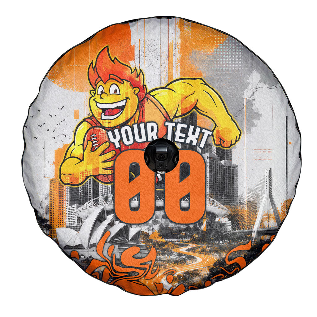 Personalised Greater Western Sydney Giants City Of Football Team Spare Tire Cover Sydney City Skyline Illustration Sport Fan