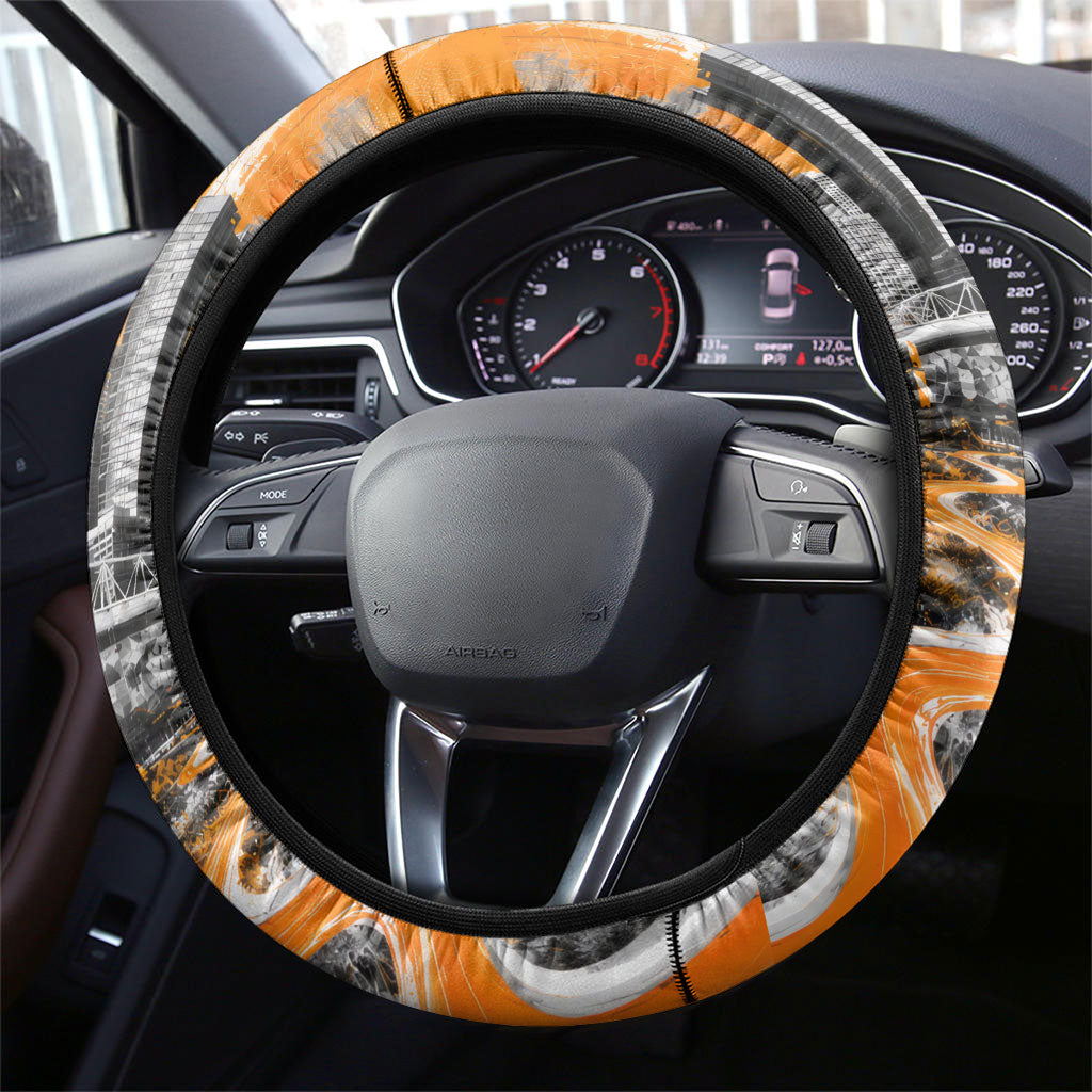 Greater Western Sydney Giants City Of Football Team Steering Wheel Cover Sydney City Skyline Illustration Sport Fan