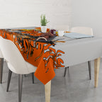 Personalised Greater Western Sydney Giants City Of Football Team Tablecloth Sydney City Skyline Illustration Sport Fan