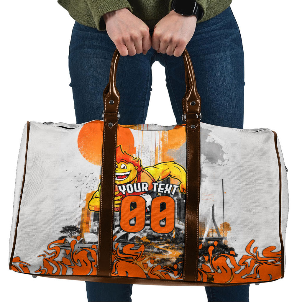 Personalised Greater Western Sydney Giants City Of Football Team Travel Bag Sydney City Skyline Illustration Sport Fan