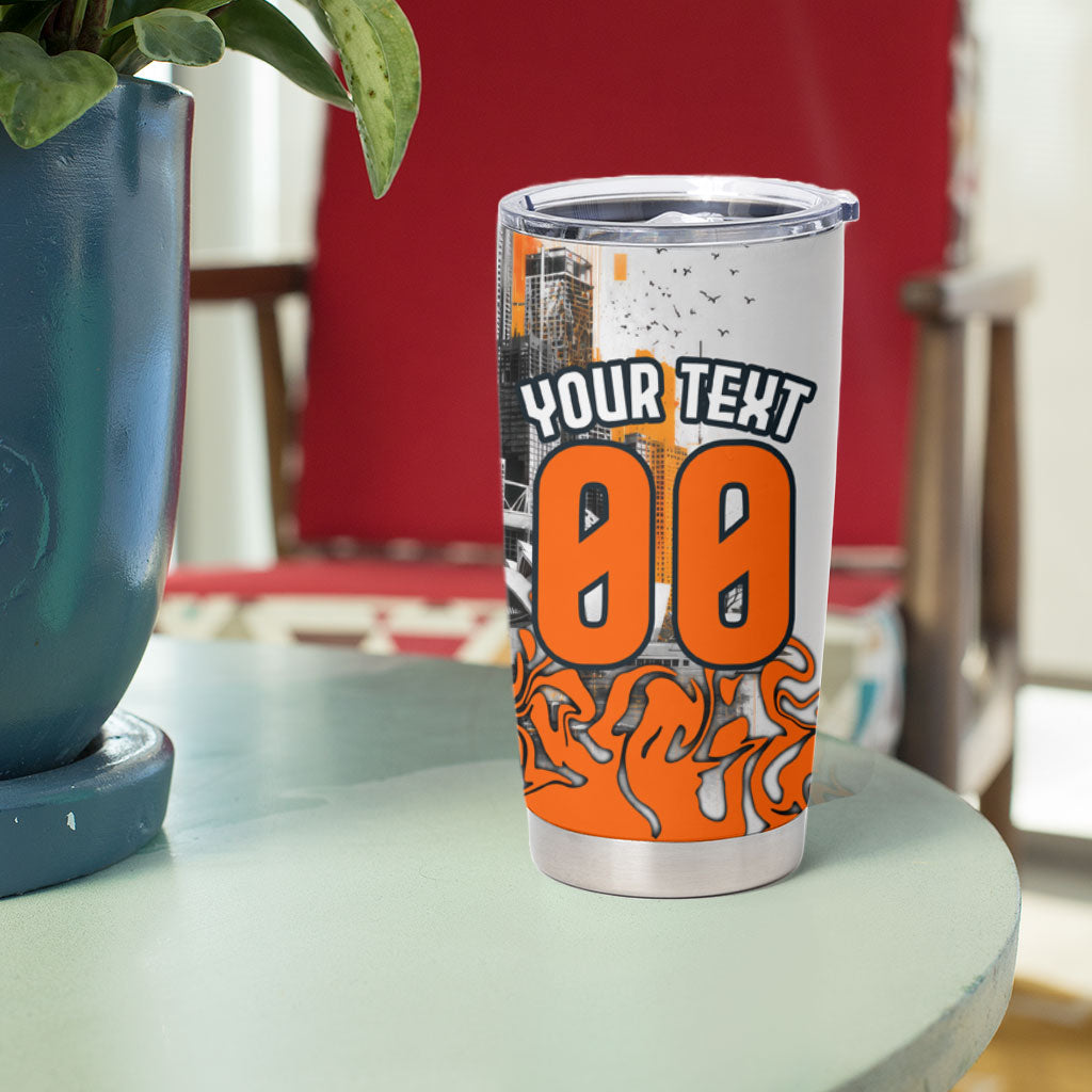 Personalised Greater Western Sydney Giants City Of Football Team Tumbler Cup Sydney City Skyline Illustration Sport Fan