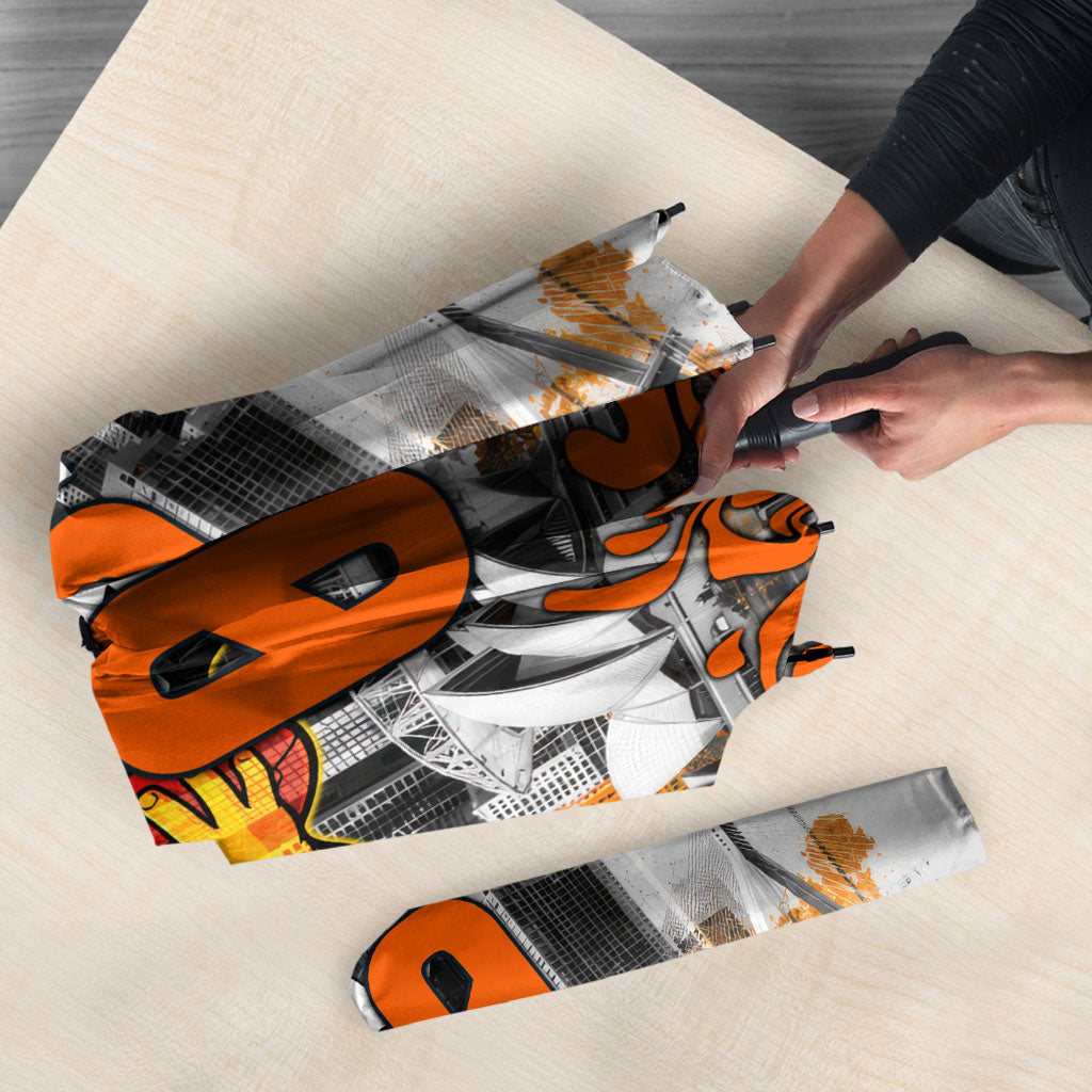 Personalised Greater Western Sydney Giants City Of Football Team Umbrella Sydney City Skyline Illustration Sport Fan