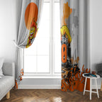 Personalised Greater Western Sydney Giants City Of Football Team Window Curtain Sydney City Skyline Illustration Sport Fan