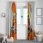 Personalised Greater Western Sydney Giants City Of Football Team Window Curtain Sydney City Skyline Illustration Sport Fan