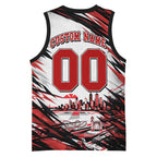 Personalised St Kilda Saints Fan Pride Basketball Jersey Crusader Mascot Graphic Art With Melbourne City Skyline