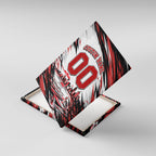 Personalised St Kilda Saints Fan Pride Canvas Wall Art Crusader Mascot Graphic Art With Melbourne City Skyline