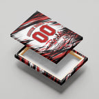 Personalised St Kilda Saints Fan Pride Canvas Wall Art Crusader Mascot Graphic Art With Melbourne City Skyline
