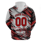 Personalised St Kilda Saints Fan Pride Hoodie Crusader Mascot Graphic Art With Melbourne City Skyline