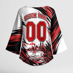 Personalised St Kilda Saints Fan Pride Kimono Sleeve Blouse Crusader Mascot Graphic Art With Melbourne City Skyline