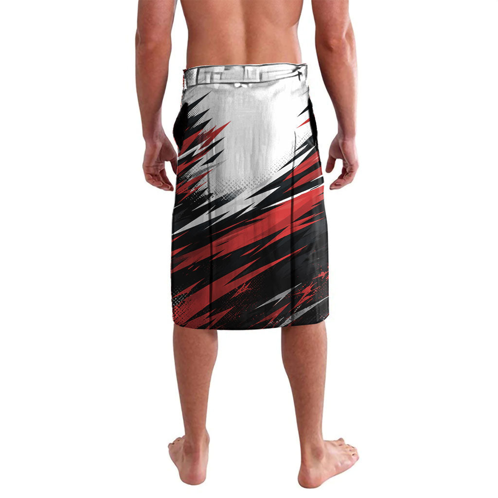 Personalised St Kilda Saints Fan Pride Lavalava Crusader Mascot Graphic Art With Melbourne City Skyline
