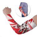 Personalised Sydney Swans Fan Pride Arm Sleeves Fierce Swan Mascot Graphic Art With Sydney City Skyline