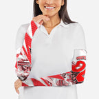Personalised Sydney Swans Fan Pride Arm Sleeves Fierce Swan Mascot Graphic Art With Sydney City Skyline