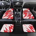 Personalised Sydney Swans Fan Pride Car Mats Fierce Swan Mascot Graphic Art With Sydney City Skyline