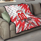 Personalised Sydney Swans Fan Pride Quilt Fierce Swan Mascot Graphic Art With Sydney City Skyline