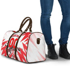 Personalised Sydney Swans Fan Pride Travel Bag Fierce Swan Mascot Graphic Art With Sydney City Skyline