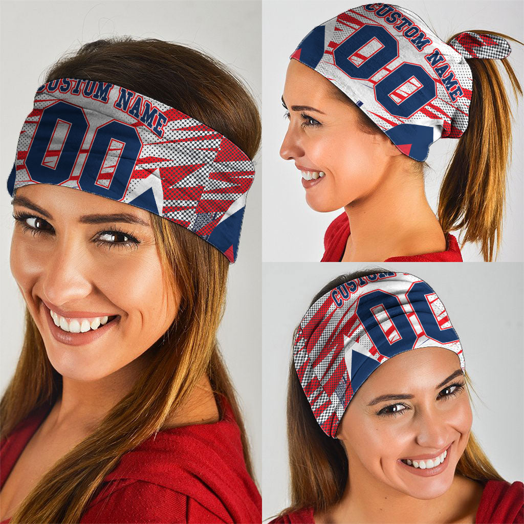 Personalised Western Bulldogs Fan Pride Neck Gaiter Muscular Bulldog Mascot Graphic Art With Melbourne City Skyline