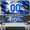 Personalised Adelaide Strikers Cricket Fan Pride Auto Sun Shade Dynamic Cricket Graphic Art With Adelaide City Skyline