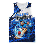 Personalised Adelaide Strikers Cricket Fan Pride Basketball Jersey Dynamic Cricket Graphic Art With Adelaide City Skyline