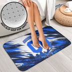 Personalised Adelaide Strikers Cricket Fan Pride Bathroom Set Dynamic Cricket Graphic Art With Adelaide City Skyline