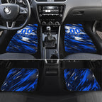 Personalised Adelaide Strikers Cricket Fan Pride Car Mats Dynamic Cricket Graphic Art With Adelaide City Skyline