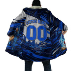 Personalised Adelaide Strikers Cricket Fan Pride Cloak Dynamic Cricket Graphic Art With Adelaide City Skyline