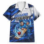 Personalised Adelaide Strikers Cricket Fan Pride Hawaiian Shirt Dynamic Cricket Graphic Art With Adelaide City Skyline