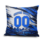 Personalised Adelaide Strikers Cricket Fan Pride Pillow Cover Dynamic Cricket Graphic Art With Adelaide City Skyline