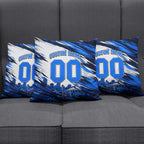 Personalised Adelaide Strikers Cricket Fan Pride Pillow Cover Dynamic Cricket Graphic Art With Adelaide City Skyline