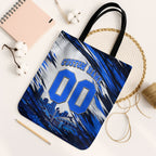 Personalised Adelaide Strikers Cricket Fan Pride Tote Bag Dynamic Cricket Graphic Art With Adelaide City Skyline