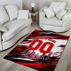 Personalised Melbourne Renegades Cricket Fan Pride Area Rug Dynamic Cricket Graphic Art With Melbourne City Skyline