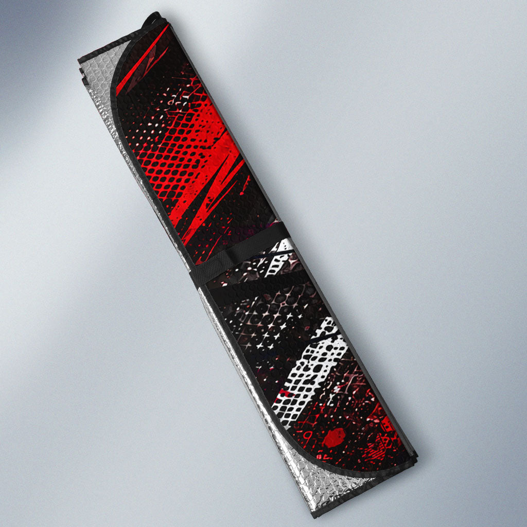 Personalised Melbourne Renegades Cricket Fan Pride Auto Sun Shade Dynamic Cricket Graphic Art With Melbourne City Skyline
