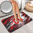Personalised Melbourne Renegades Cricket Fan Pride Bathroom Set Dynamic Cricket Graphic Art With Melbourne City Skyline