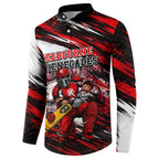 Personalised Melbourne Renegades Cricket Fan Pride Button Sweatshirt Dynamic Cricket Graphic Art With Melbourne City Skyline
