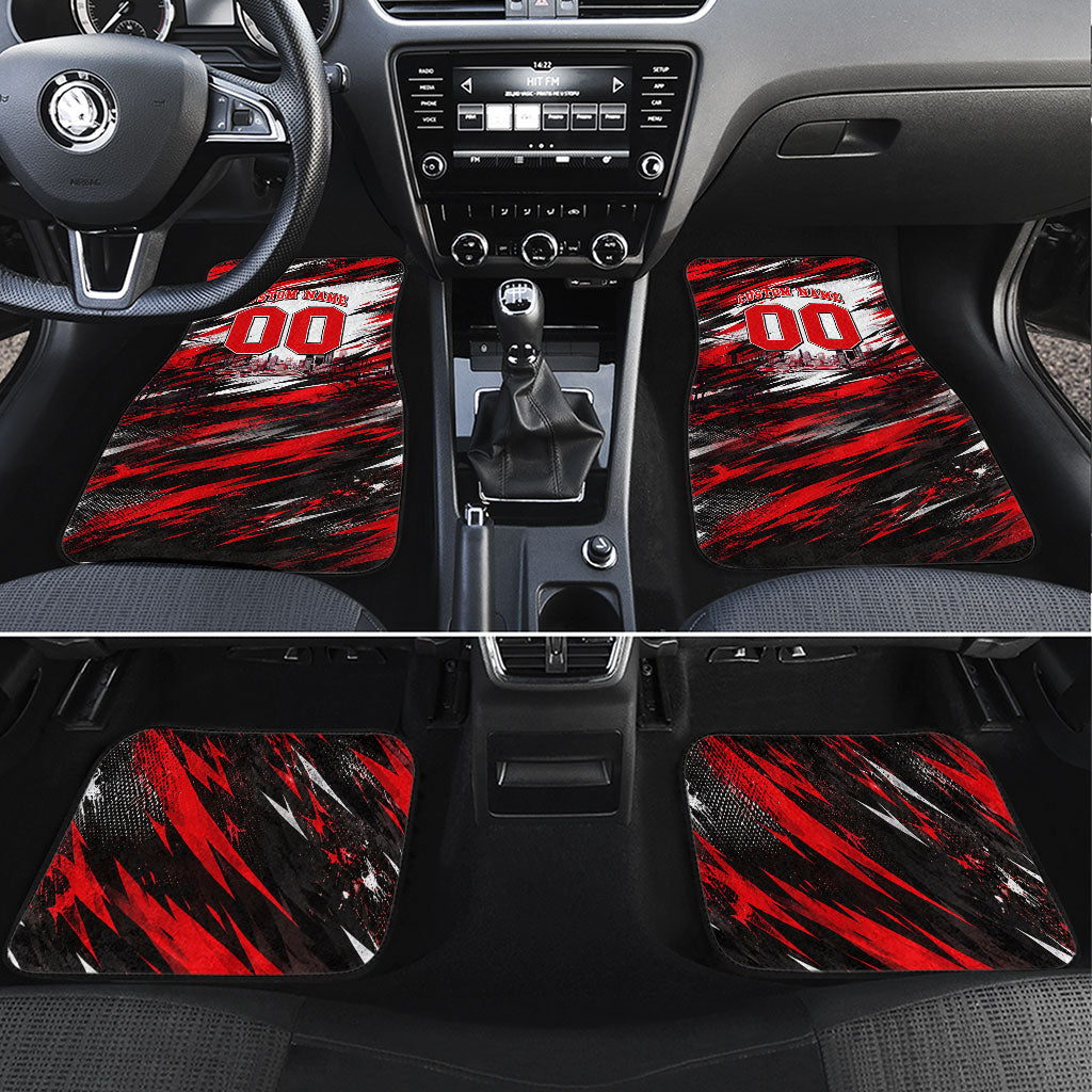 Personalised Melbourne Renegades Cricket Fan Pride Car Mats Dynamic Cricket Graphic Art With Melbourne City Skyline
