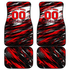 Personalised Melbourne Renegades Cricket Fan Pride Car Mats Dynamic Cricket Graphic Art With Melbourne City Skyline