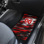 Personalised Melbourne Renegades Cricket Fan Pride Car Mats Dynamic Cricket Graphic Art With Melbourne City Skyline