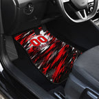 Personalised Melbourne Renegades Cricket Fan Pride Car Mats Dynamic Cricket Graphic Art With Melbourne City Skyline