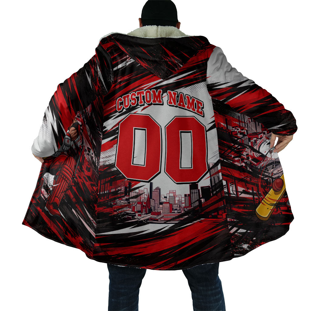Personalised Melbourne Renegades Cricket Fan Pride Cloak Dynamic Cricket Graphic Art With Melbourne City Skyline