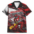 Personalised Melbourne Renegades Cricket Fan Pride Hawaiian Shirt Dynamic Cricket Graphic Art With Melbourne City Skyline