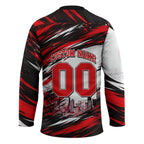 Personalised Melbourne Renegades Cricket Fan Pride Hockey Jersey Dynamic Cricket Graphic Art With Melbourne City Skyline
