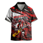 Personalised Melbourne Renegades Cricket Fan Pride Kid Hawaiian Shirt Dynamic Cricket Graphic Art With Melbourne City Skyline