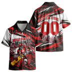 Personalised Melbourne Renegades Cricket Fan Pride Kid Hawaiian Shirt Dynamic Cricket Graphic Art With Melbourne City Skyline
