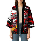 Personalised Melbourne Renegades Cricket Fan Pride Kimono Dynamic Cricket Graphic Art With Melbourne City Skyline